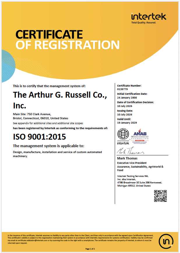 ISO 9001 2015 Certified Thumbnail